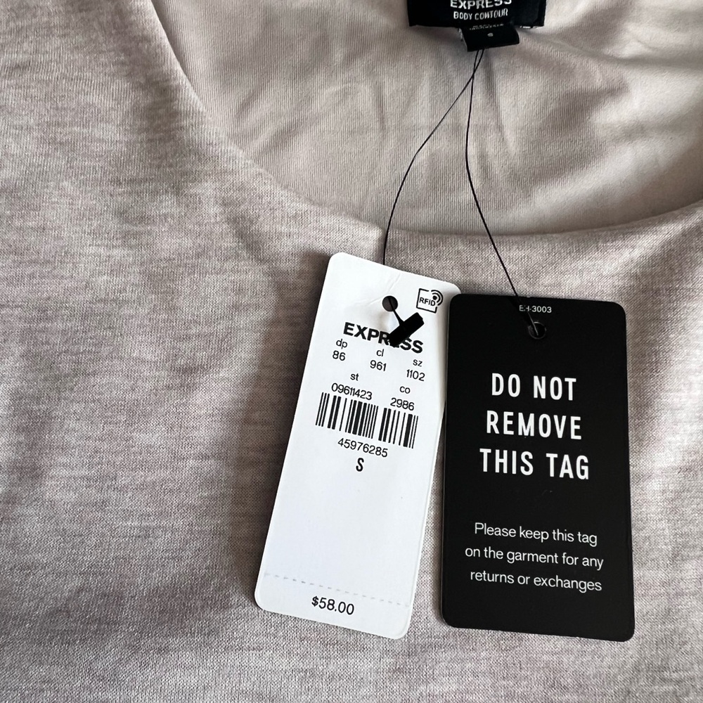 Express Heather Gray Tee